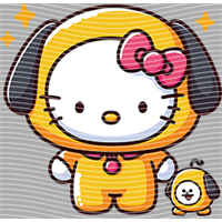 Hello kitty- HKE286